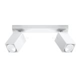 CEILING LAMP MERIDA 2 WHITE GU10 2X40W IP20