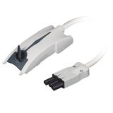 Plug 10A L1-N Gray 1m+GST18