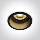 BLACK GU10 10W DARK LIGHT