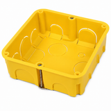 Drywall Flush Mount Square Junction Box 105x105 IP30