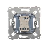 Light LED indicator red light, (module), white matt