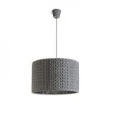 AINO 40 pendant grey chrome 230V LED E27 15W