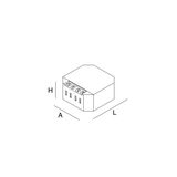 LIGHT IOT: CENTRALINA DALI BT2 49X48H22