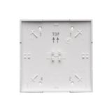 Dimmer for dimmable LED's, rotary-push, 1 pole, Silver matt, metalic