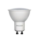 LED bulb GU10, 8W, 4000K, CRI80, vit. angle 100°, use 360° 806lm