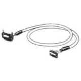 I/O connection cable, unshielded, FCN24 to MIL20, 0.5 m XW2Z0447M