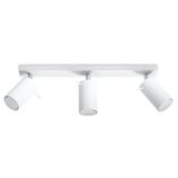 RING CEILING LAMP 3L WHITE GU10 3X40W IP20