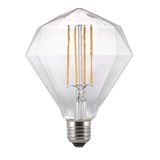 Deco E27 | Diamond Avra | 2200 Kelvin | 200 Lumen | Light Bulb | Clear