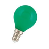 LED Ball G45 E14 240V 1W Green