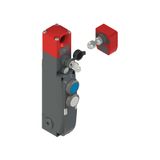 NG series safety switch with lock and integrated control devices, with actuator