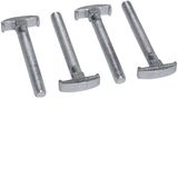 Hook bolt M12x70mm , Cu10 (4Pieces)