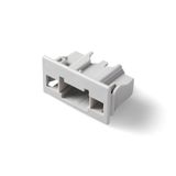 NK2P.G | Panel mounting adapter 2-pole, grey