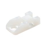 Cable Tie Mount Base Ty-Rap 2-Way Screw-Mounted Nylon Natural