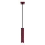 Pendant lamp KARBON 1 burgundy