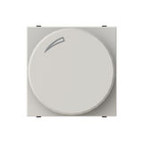 LED rotatory/push dimmer - 2M - Dune