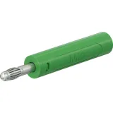 4 mm plug, screw connection, 2.5 mm², green, 64.2056-25