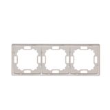 Double intermediate switch without pictogram, (module), 10AX, quick connection, anthracite, metalic