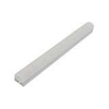 LED Silicone Profile Round 19 x 19 mm / white - milky, by m