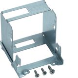 Device carrier LV with DIN-adapter on front face includes screws,type 