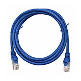 Patchcord RJ45 shielded Cat.6a 10GB, LS0H, blue,  2.0m