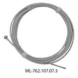 Steel cable for ZX, 1.5 meters, 1 pc
