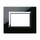 VERA44 GLASS FRONT PLATE A.BLACK 3M