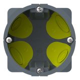 2 modules box for dry partitions. Dimensions 71x50,5 mm