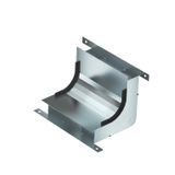 Vertical bend, two-compartment, height 48 mm
