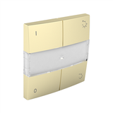 COV PLAT F/DIMMER TWO-WAY SWITCH GOLDEN