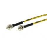Fiber optic sensor head, through-beam, M3 cylindrical axial, R4 bend r E32 5110M