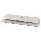 XLST3853 Top Panel, IP31, for WxD = 850 x 300mm, grey