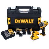 Cordless screwdriver Multi-Head 12V 2X3Ah TSTAK
