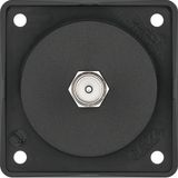 Integro Inserts-Aerial Connector Box TV Connection in F-System, Anthra