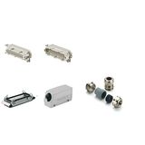 RockStar® HDC kits-Heavy-duty connectors, Kit, HE, Size: 8, Poles: 24, Screw connection, 500 V, 16 A, diecast aluminium, M 32
