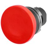 Mushroom push-button Ø 38, red