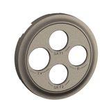 TV-R-SAT-SAT SOCKET ROCKER TITANIUM