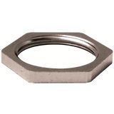 LOCKNUT 1/8 NPT LT NICKEL PLA