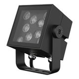 AR FLO SQ V 18W 840 SYM10 BK DA LEDV