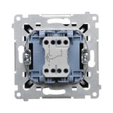 Switch with motion sensor and relay, white