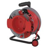 PVC Extension Cord Reel – single socket, 25m, 1.5mm2