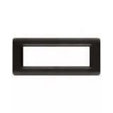 44 MOULDED FR.PLATE MET.DARK GR. 7M