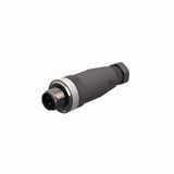 Field-Wireable Connector Male Connector M12 × 1, Straight   BS8141-0/PG9
