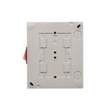 Double socket outlet with earthing and shutters, (module), Simon 24, IP20, 16A, black matt