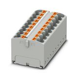 PTFIX 18X4-G GY - Distribution block