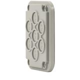 Cable entry cover 2 for 7xPg16