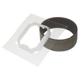 IP44 KIT F/MEC 21 MECHANISMS - SINGLE ROCKER