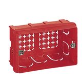 FLUSH MOUNTING BOX 3 MODULES