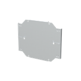 QM0601500 Mounting plate, 139 mm x 600 mm x 230 mm