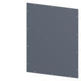 SIVACON, roof, closed, IP40, W: 600 mm, D: 800 mm, zinc-plated