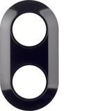 Frame 2gang, 1930, black glossy